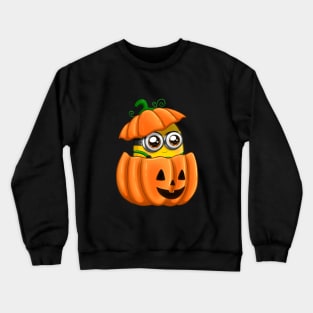 Halloween Pumpkin Minion Crewneck Sweatshirt